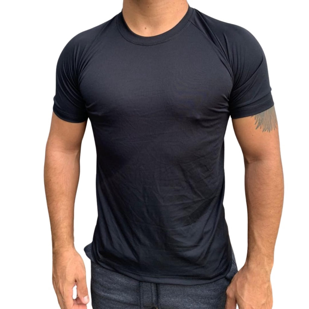Camiseta Dry Fit Masculina 100% Poliéster