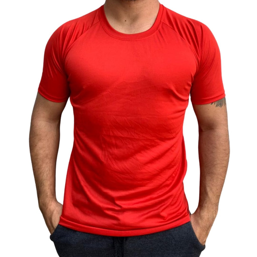 Camiseta Dry Fit Masculina 100% Poliéster