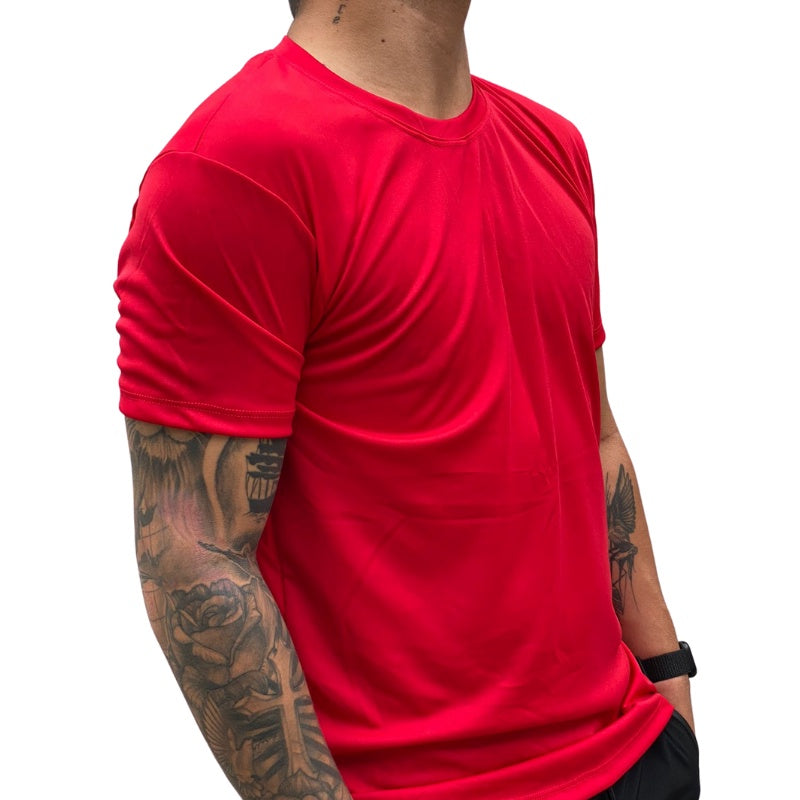 Camiseta Dry Fit Masculina 100% Poliéster