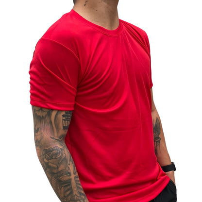 Camiseta Dry Fit Masculina 100% Poliéster