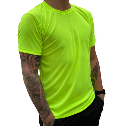 Camiseta Dry Fit Masculina 100% Poliéster