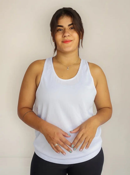 Regata Feminina Fitness Poliéster Dry Fit