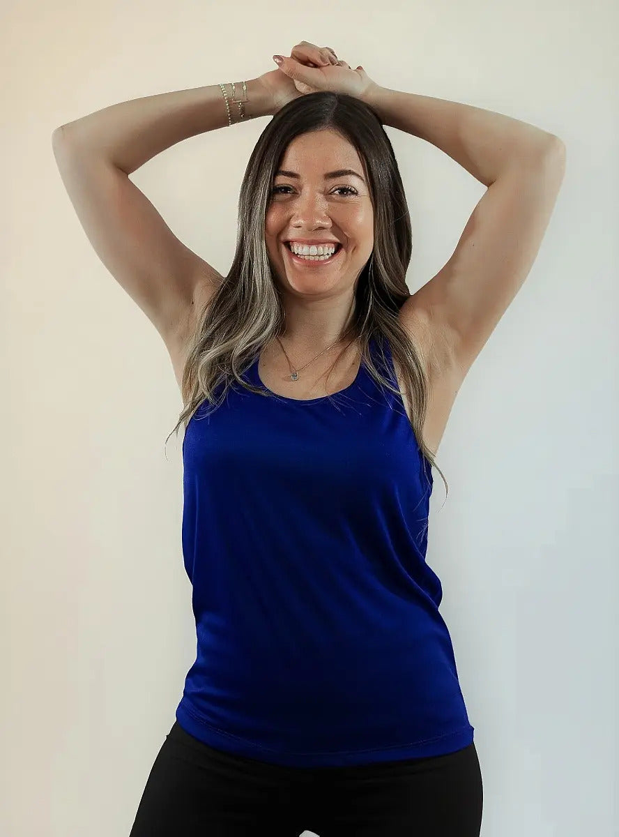 Regata Feminina Fitness Poliéster Dry Fit