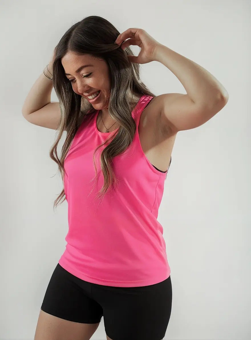 Regata Feminina Fitness Poliéster Dry Fit