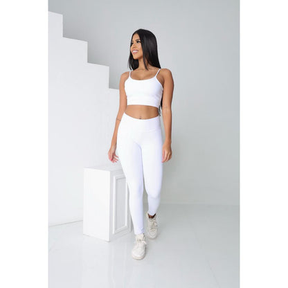 Conjunto Fitness Poliamida Top Alcinha + Legging