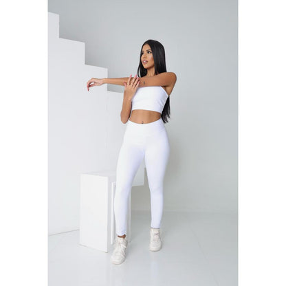 Conjunto Fitness Poliamida Top Alcinha + Legging