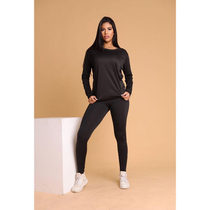Blusa de Manga Longa 100%Poliéster