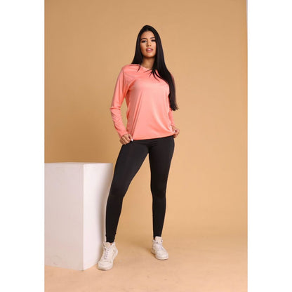 Blusa de Manga Longa 100%Poliéster