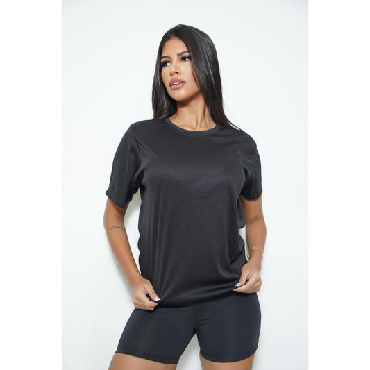 Camiseta Esportiva Dry Fit Básica Poliéster