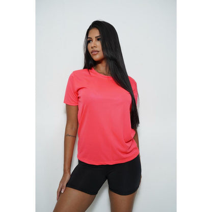 Camiseta Esportiva Dry Fit Básica Poliéster