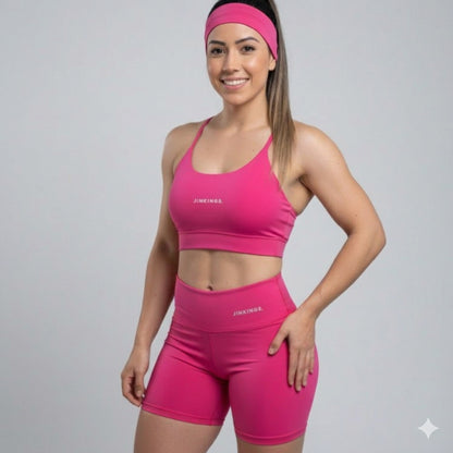 Conjunto Virginia Top Multiformas + Short Curto