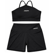 Conjunto Ayla Top em V + Short Curto Suplex Premium Fitness