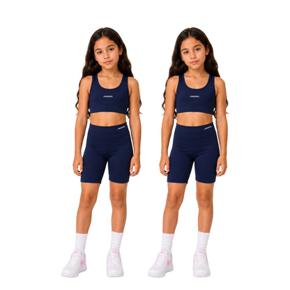 Conjunto Infantil Menina Top + Short Longo
