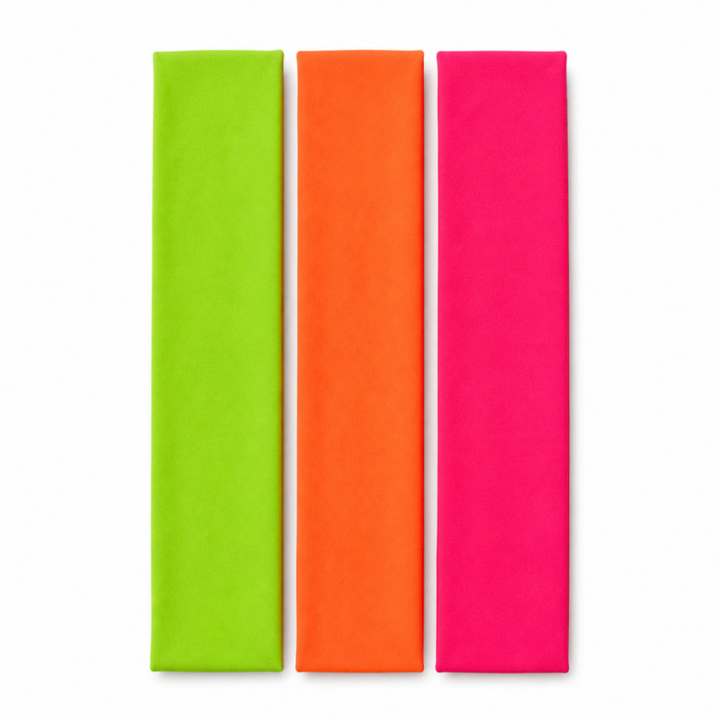 KIT 14 Faixas Penteado Esportivo JinkingStore, Varias cores, Treinos