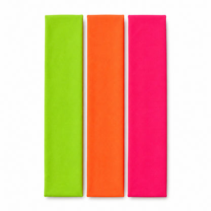 KIT 14 Faixas Penteado Esportivo JinkingStore, Varias cores, Treinos