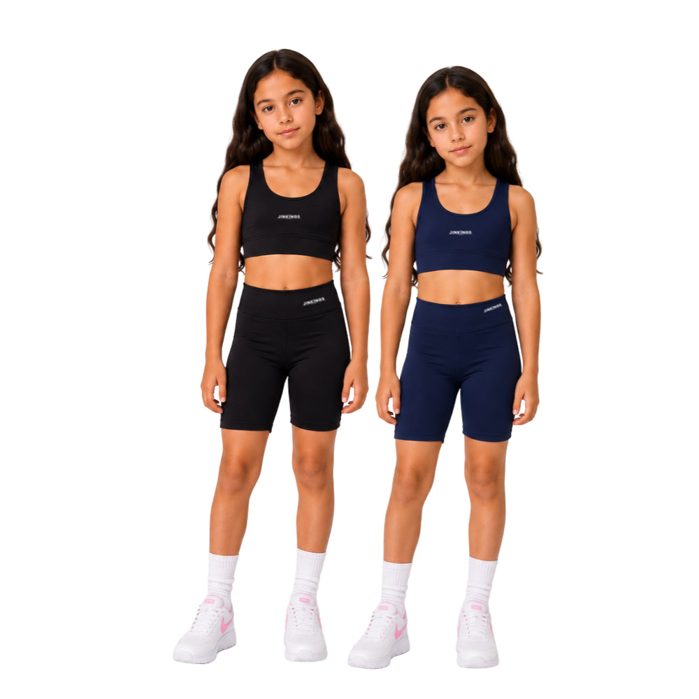 Conjunto Infantil Menina Top + Short Longo