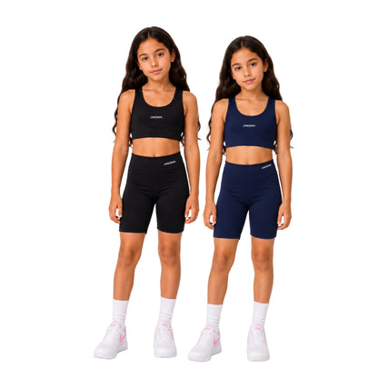 Conjunto Infantil Menina Top + Short Longo
