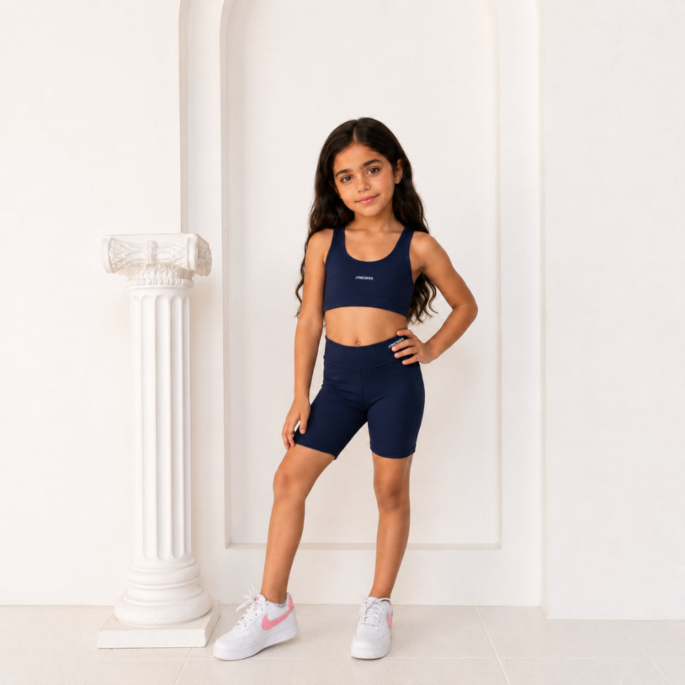 Conjunto Infantil Menina Top + Short Longo