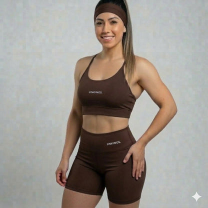 Conjunto Virginia Top Multiformas + Short Curto