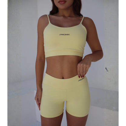 Conjunto Feminino Fitness Jinkings Top +Short