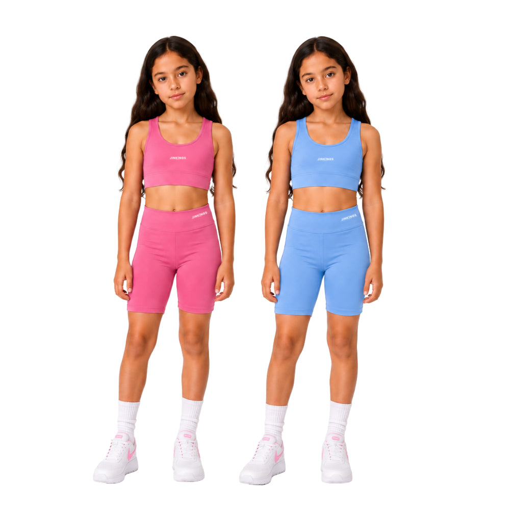 Conjunto Infantil Menina Top + Short Longo