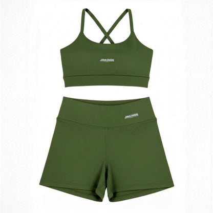 Conjunto Virginia Top Multiformas + Short Curto