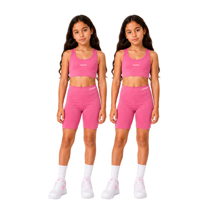 Conjunto Infantil Menina Top + Short Longo