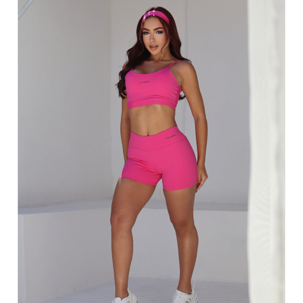 Conjunto Feminino Fitness Jinkings Top +Short