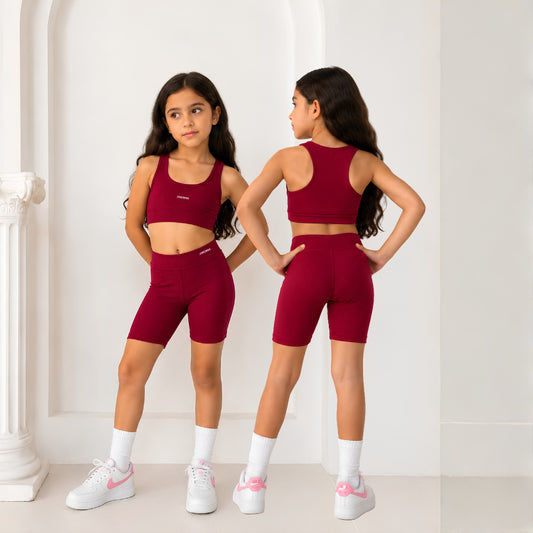 Conjunto Infantil Menina Top + Short Longo