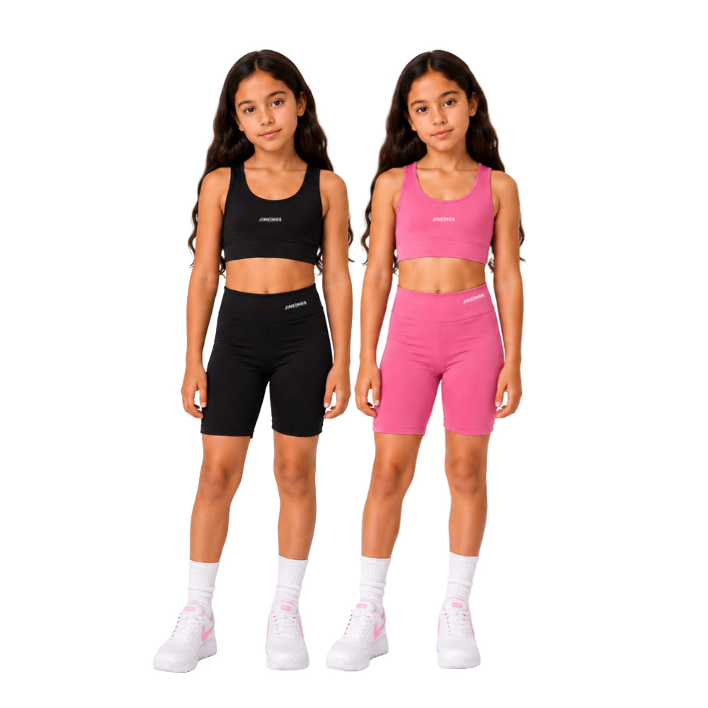 Conjunto Infantil Menina Top + Short Longo