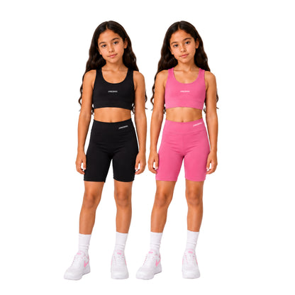 Conjunto Infantil Menina Top + Short Longo