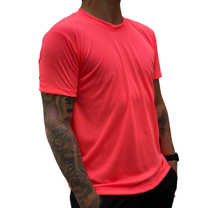 Camiseta Dry Fit Masculina 100% Poliéster