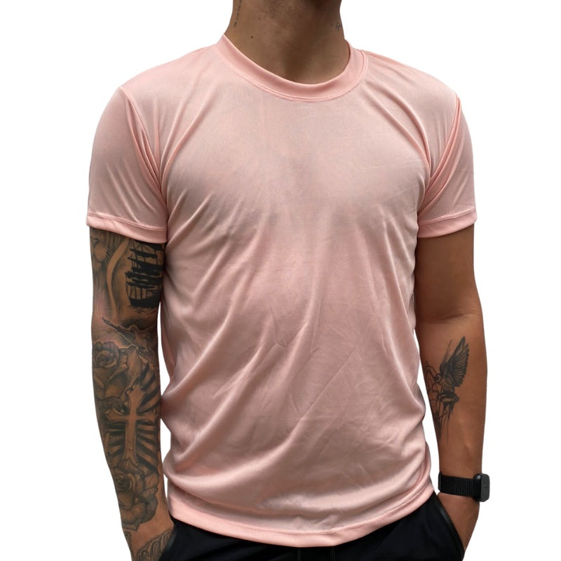 Camiseta Dry Fit Masculina 100% Poliéster
