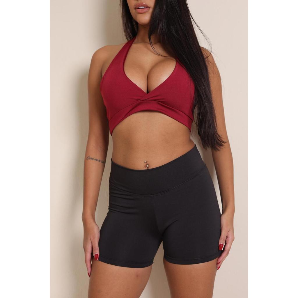 Top Decotado, Costas Abertas, Feminino.