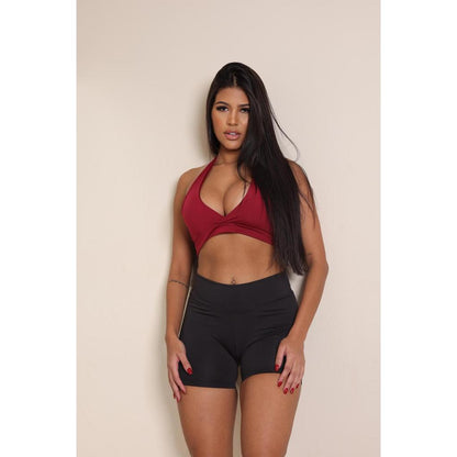 Top Decotado, Costas Abertas, Feminino.