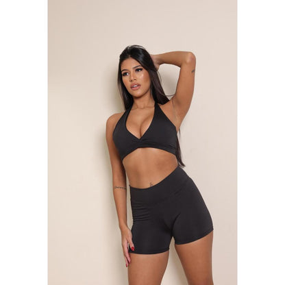 Top Decotado, Costas Abertas, Feminino.