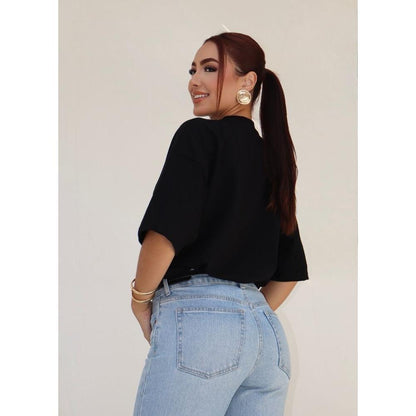 Camiseta Oversized Streetwear Estampada Rio